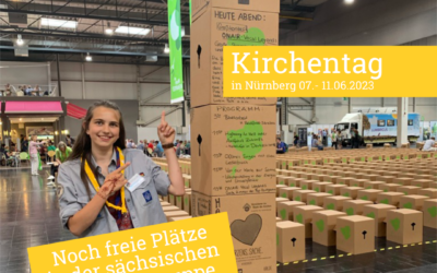 Helfen beim Deutscher Evangelischer Kirchentag in Nürnberg